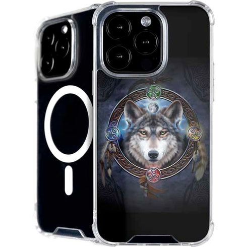 Celtic Wolf Guide by Brigid Ashwood iPhone 16 Pro MagSafe Case